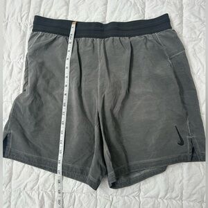 Nike Yoga Lined Gray Men's Shorts